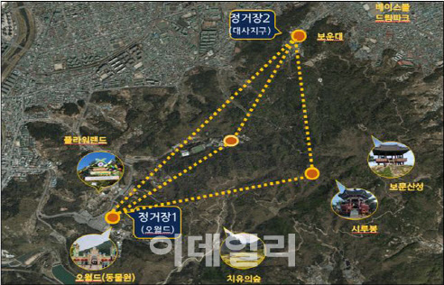 대전의 20년 숙원사업 '보문산 개발사업', 재점화