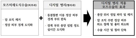 피부암 제거술 '모즈미세도식수술'... 디지털 병리 적용시 정확성 향상