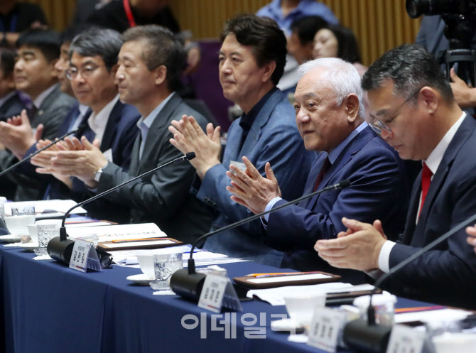 [포토] 서울시 지역협의회 축하하는 김한길 위원장