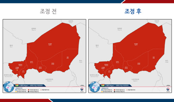 외교부, 쿠데다 발생 서아프리카 ‘니제르’ 3단계 여행경보