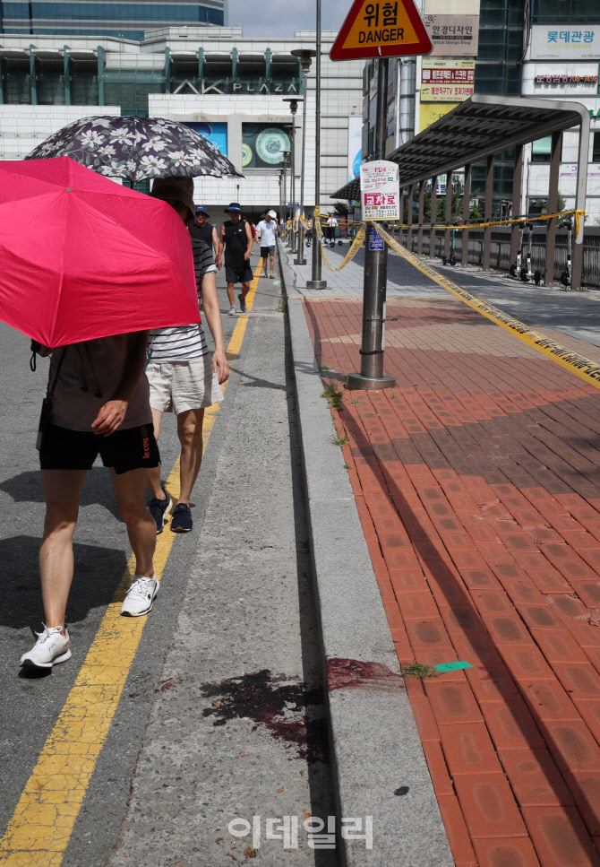 [포토] 서현역 차량 돌진 현장