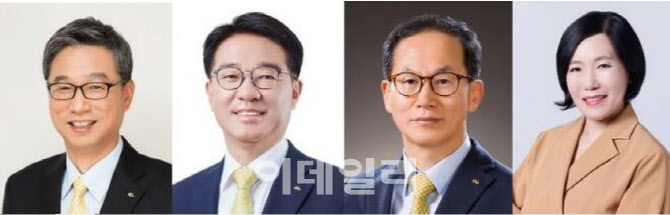 KB금융, 차기 회장 후보에 ‘허인·이동철·양종희·박정림’ 포함(종합)