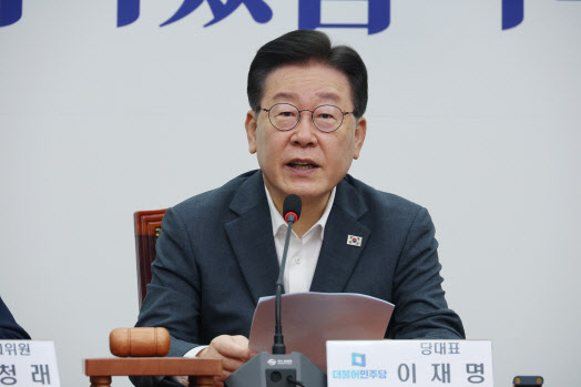 이재명 "해병 병사 사망 사건 특검 가자"…1특검·4국조 주장
