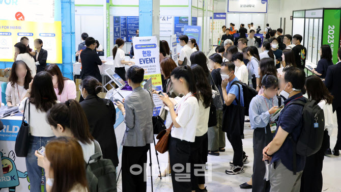 [포토]인파로 북적이는 글로벌 탤런트 페어