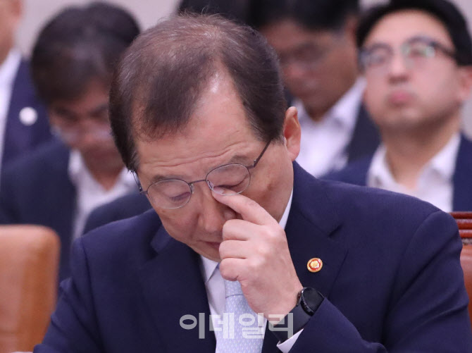 [포토]오늘 후쿠시마 오염수 방류, '농해수위 출석한 조승환 장관'
