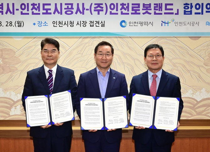 인천로봇랜드 조성 정상화 합의…내년 착공