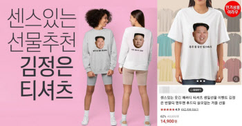 “김정은 티셔츠가 장난이야?” 시민단체, 국정원에 쇼핑몰 고발