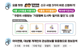 임신·출산·육아 한곳에…서울시 '몽땅정보 만능키' 내달 1일 오픈