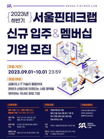 서울핀테크랩, '미래 유니콘' 국내·외 32개 기업 모집