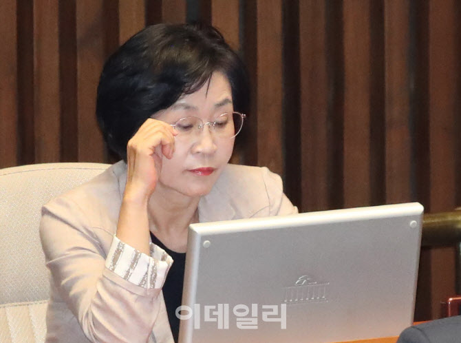 [포토]본회의 참석한 김상희 의원