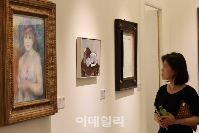 [포토]르누아르 작품 관람