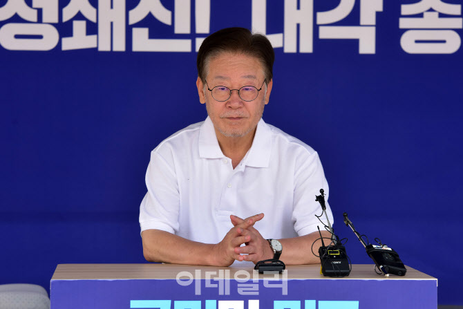 [포토]단식투쟁 이어가는 이재명 더불어민주당 대표