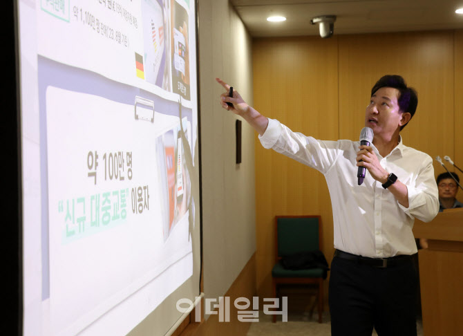 [포토] 월 6만 5천원 교통정기권 도입