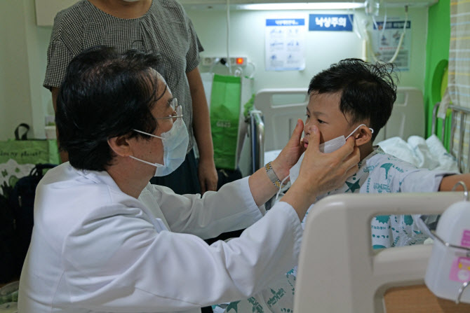 서울대병원, 4년간의 치료 끝에 미얀마 환아 일상 되찾아줘