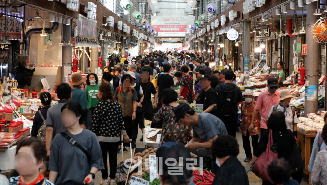 [포토]인파로 북적이는 경동시장