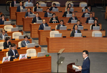 한덕수, 민주당 총리 해임 추진에 "국회 절차 지켜보겠다"