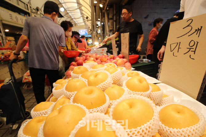 [포토]추석 앞두고 과일 가격 급등