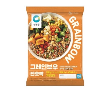 대상 청정원, 건강한 한 끼 식사 '그레인보우' 3종 출시