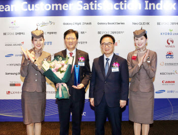 아시아나항공, 2023 KCSI 항공 부문 ‘9년 연속’ 1위