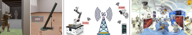 군사·의료 교육 분야에 28기가 대역 이음5G 활용