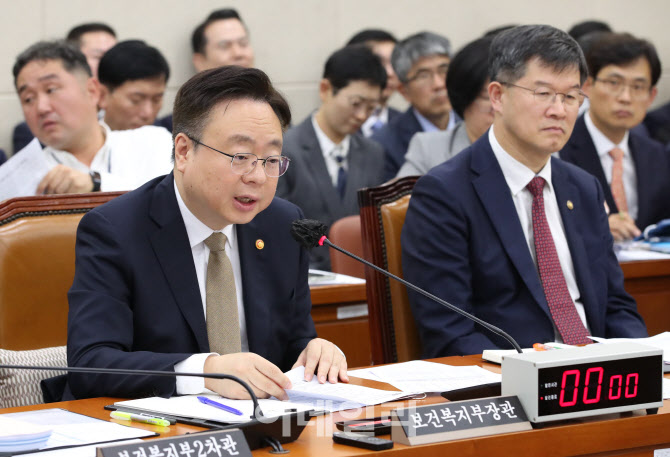 [포토]국정감사, '답변하는 조규홍 장관'