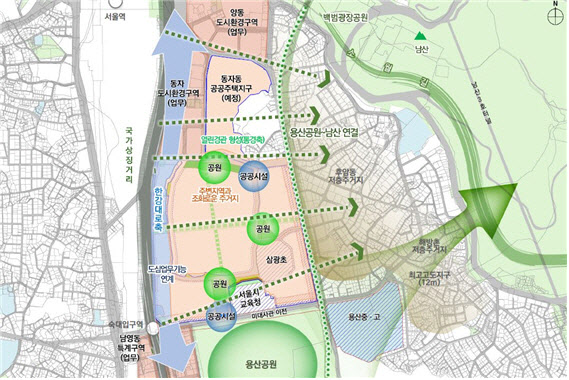 용산구, 후암동 특별계획구역 정비안 열람공고 실시