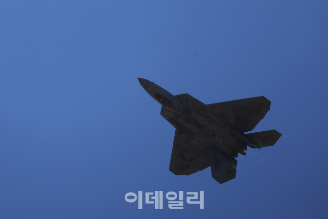 [포토]현존 최강 스텔스 전투기 F-22