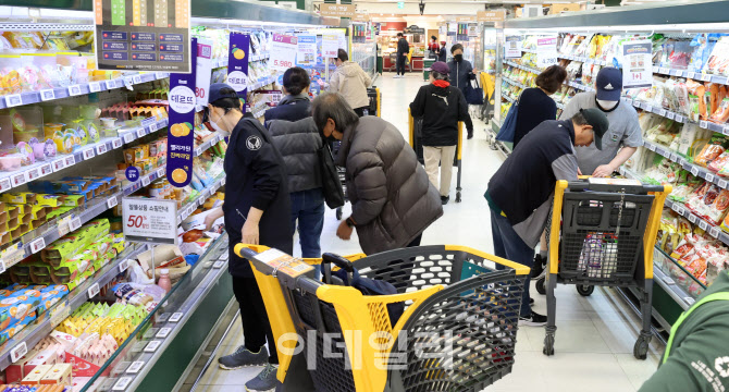 [포토]먹거리 물가 급등