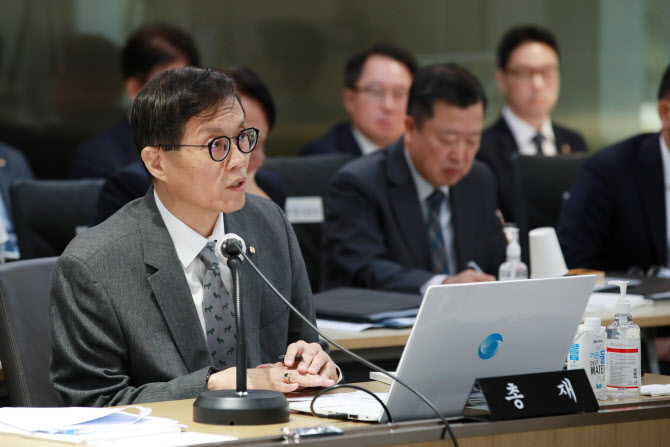 이창용 "중동사태로 달러 안전자산, 자본유출 우려 커져"(상보)[2023국감]