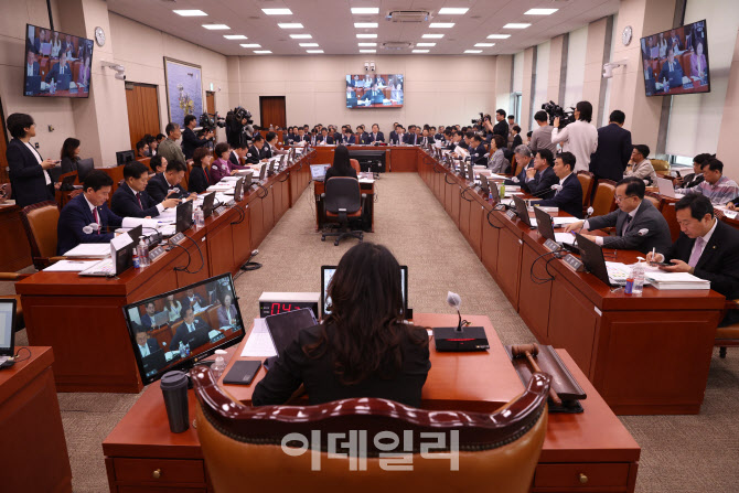 [포토]국정감사, '산업통상자원중소벤처기업기원회'