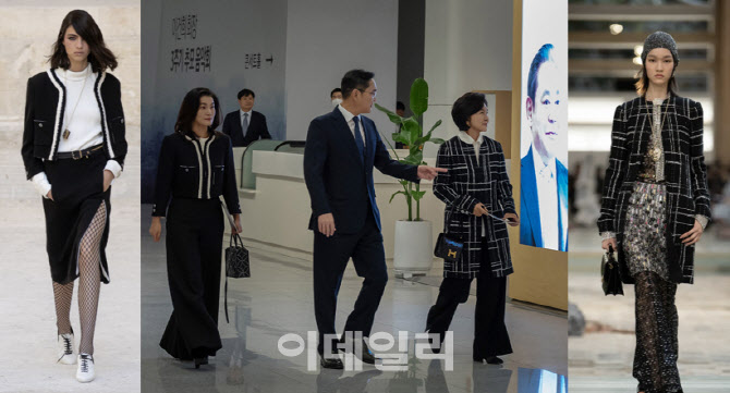 '샤넬 모녀' 삼성家 홍라희·이서현, 억 소리 나는 패션[누구템]