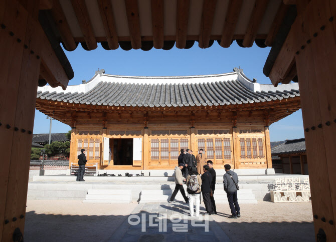 [포토] 왕세자의 공간 계조당 복원