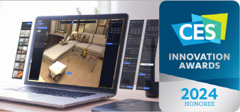㈜비주얼신, 'Glinda AIMI'로 CES 2024 혁신상 수상