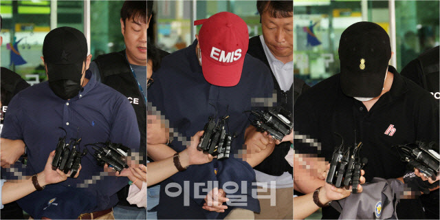 ‘용산 경찰 추락사’ 마약모임 주도 2명, 첫재판서 “혐의 대부분 인정”