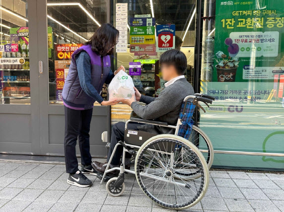 CU, 장애인 위한 '착한 픽업 서비스' 도입…'착한 기술 앱'과 제휴