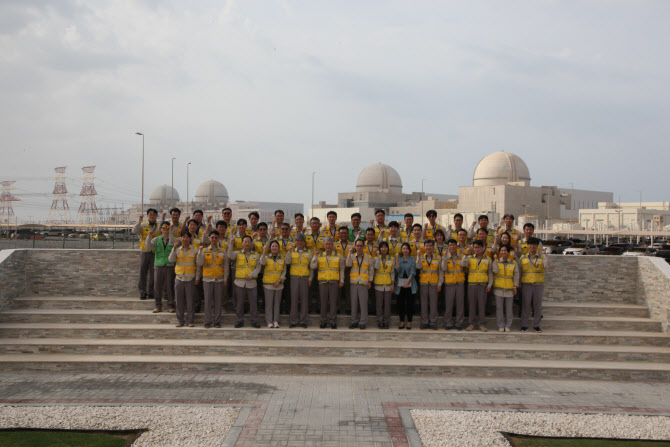 김동철 한전 사장, UAE 바라카 원전 현장방문…첫 해외수주 활동