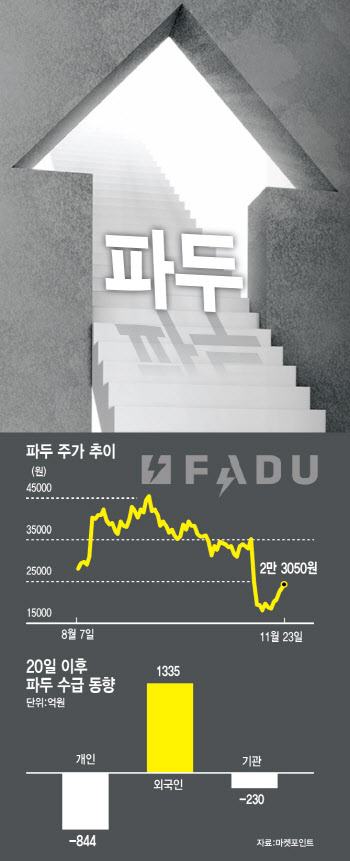 슬금슬금 오르는 파두…‘뻥상장’ 리스크는 현재진행형