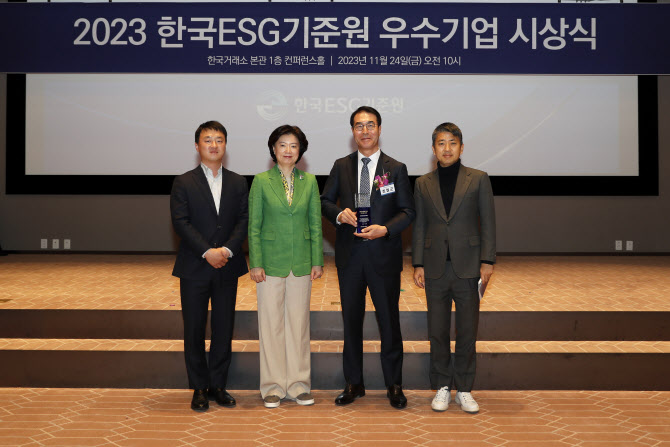 HD현대건설기계, 한국ESG기준원 ‘우수기업’ 선정