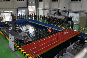 해군 유·무인 체계 책임진다…LIG넥스원, 무인수상정 생산·시험동 건립