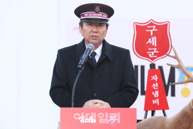 [포토]발언하는 장만희 구세군 사령관