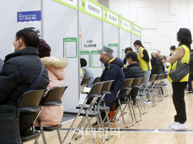 [포토] 어르신 일자리 구직난