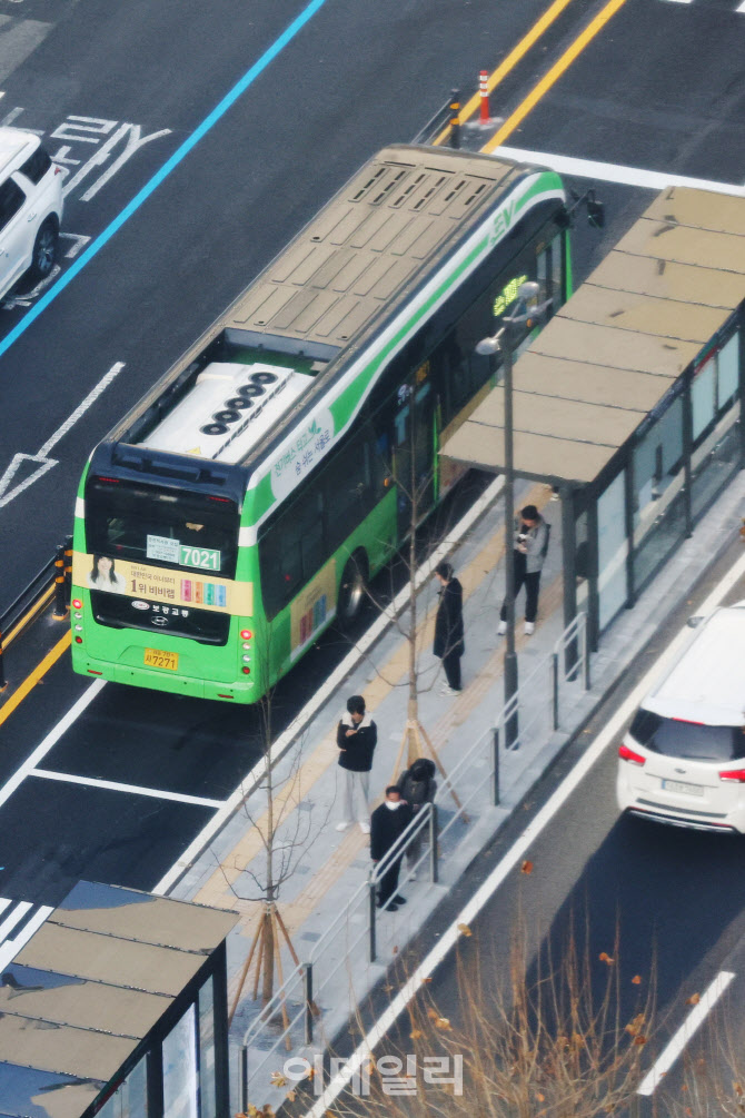 [포토]염천교사거리~서대문역교차로 0.8㎞ 구간 중앙버스전용차로 개통