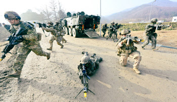 올해 마지막 한미 연합 KCTC훈련…육군총장, 현장서 장병들 격려