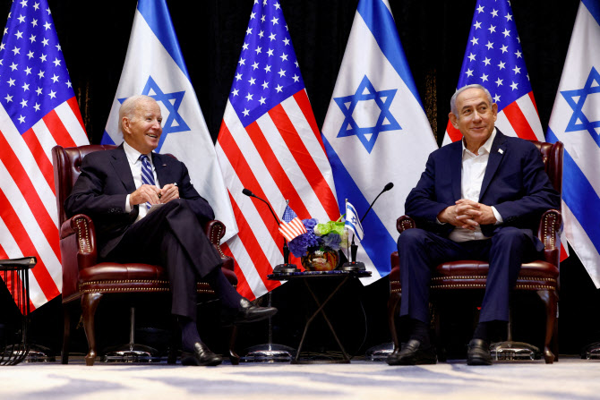 미국인 10명 중 6명 바이든의 이스라엘 정책 반대