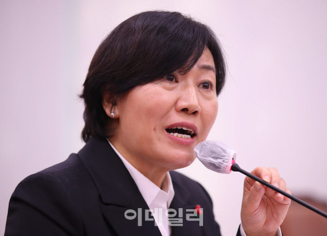 [포토]송미령, '양곡법 개정안 반대'