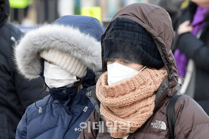 [포토]최강한파에 동장군 기승...서울 체감온도 영하 22도