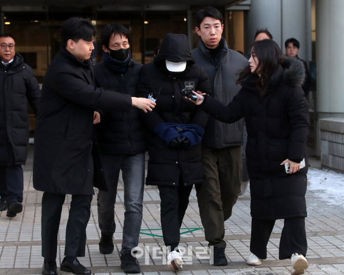 [포토] 경복궁 낙서 임모군 영장실질심사