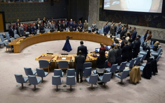 유엔 안보리, 가자지구 인도적 지원 확대 결의안 채택