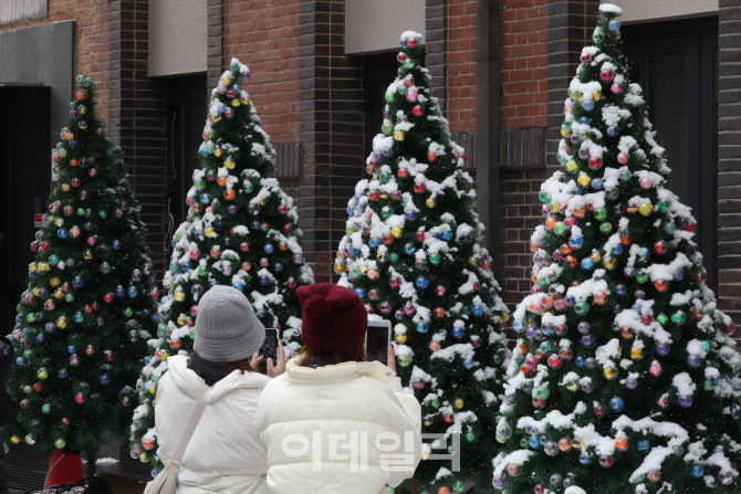 [포토]8년만에 돌아온 화이트 크리스마스