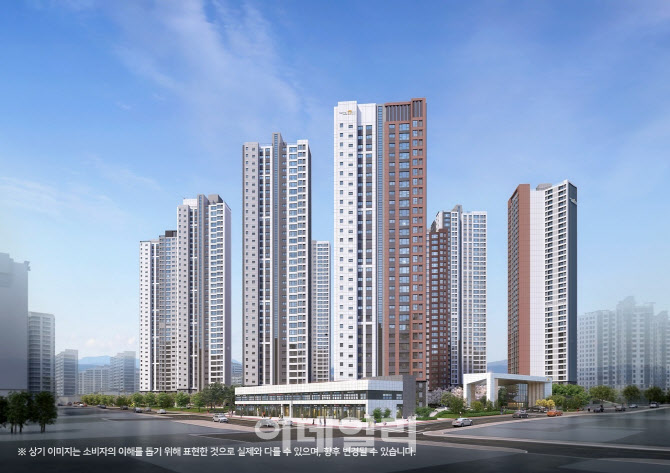 대규모 주거타운 '두산위브더제니스 센트럴 계양'  분양
